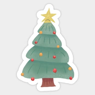 Christmas Tree Sticker